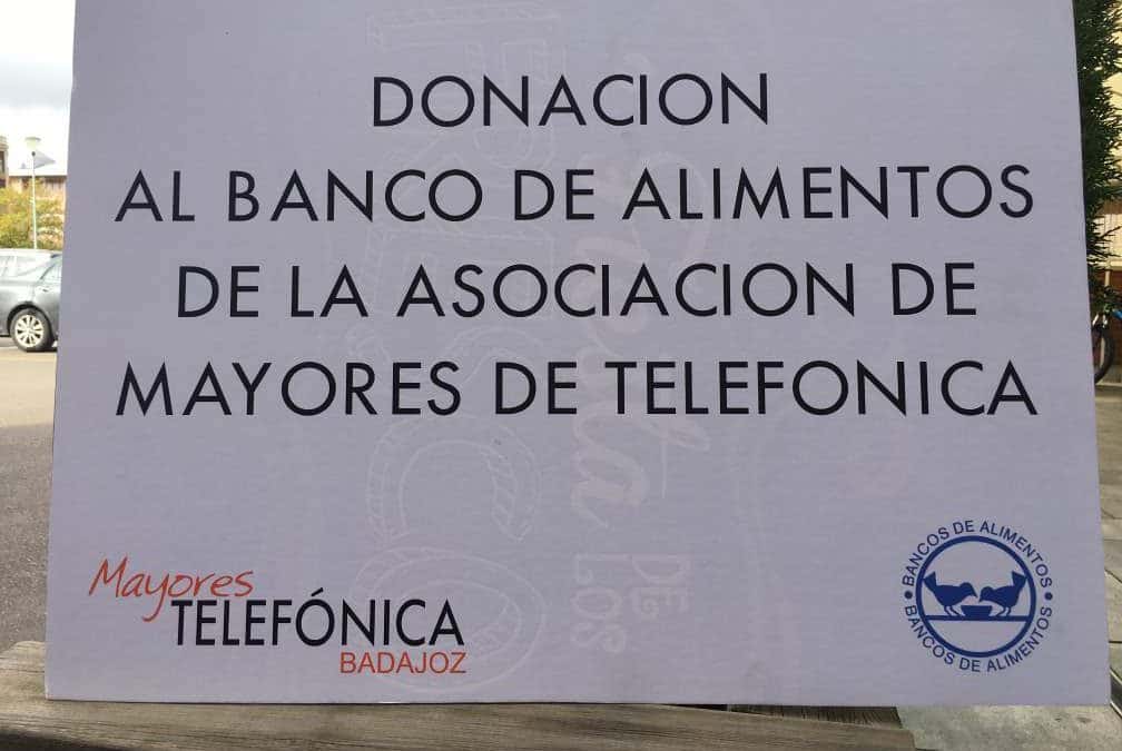 Donación al Banco de Alimentos de Badajoz > 16 Noviembre 2020